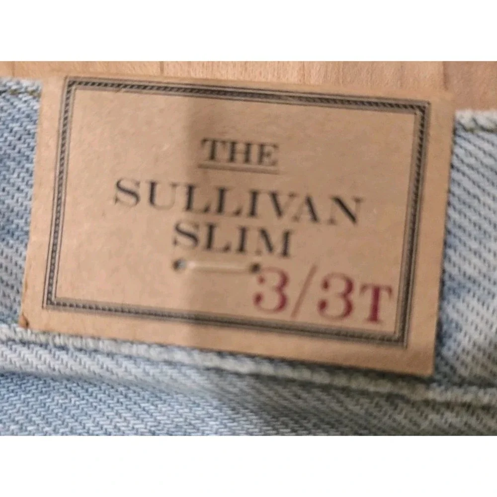 NWT Polo Ralph‎ Lauren Youth Boys RL 67 Denim Shorts Sz 3T Sullivan Slim Roll Up